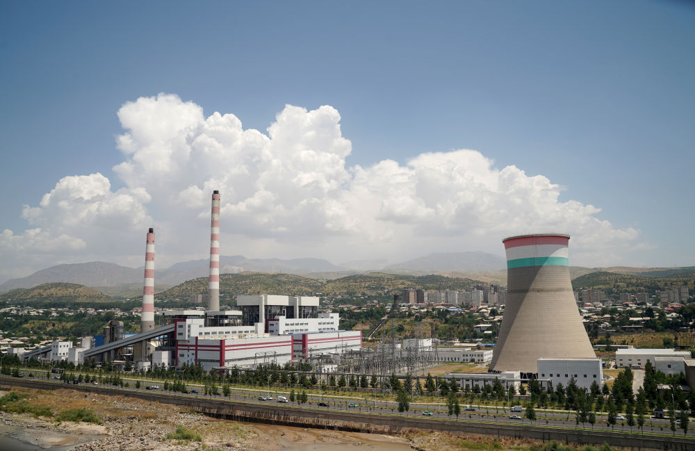杜尚別2號(hào)熱電廠（2024年6月22日攝）。